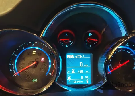 2015 Chevrolet Cruze 2Lt Auto из США, поврежденный, VIN 1G1PE5SB1F7291807